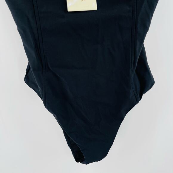 RAMY BROOK Addisyn Swimsuit Size Extra Small One Piece NWT Black White Designer - Picture 14 of 16